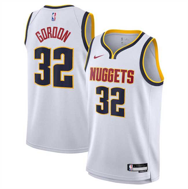 Men's Denver Nuggets #32 Aaron Gordon White 2024 Association Edition Stitched Jersey Dzhi,We sell and wholesale Men's Denver Nuggets #32 Aaron Gordon White 2024 Association Edition Stitched Jersey Dzhi on line form chian!